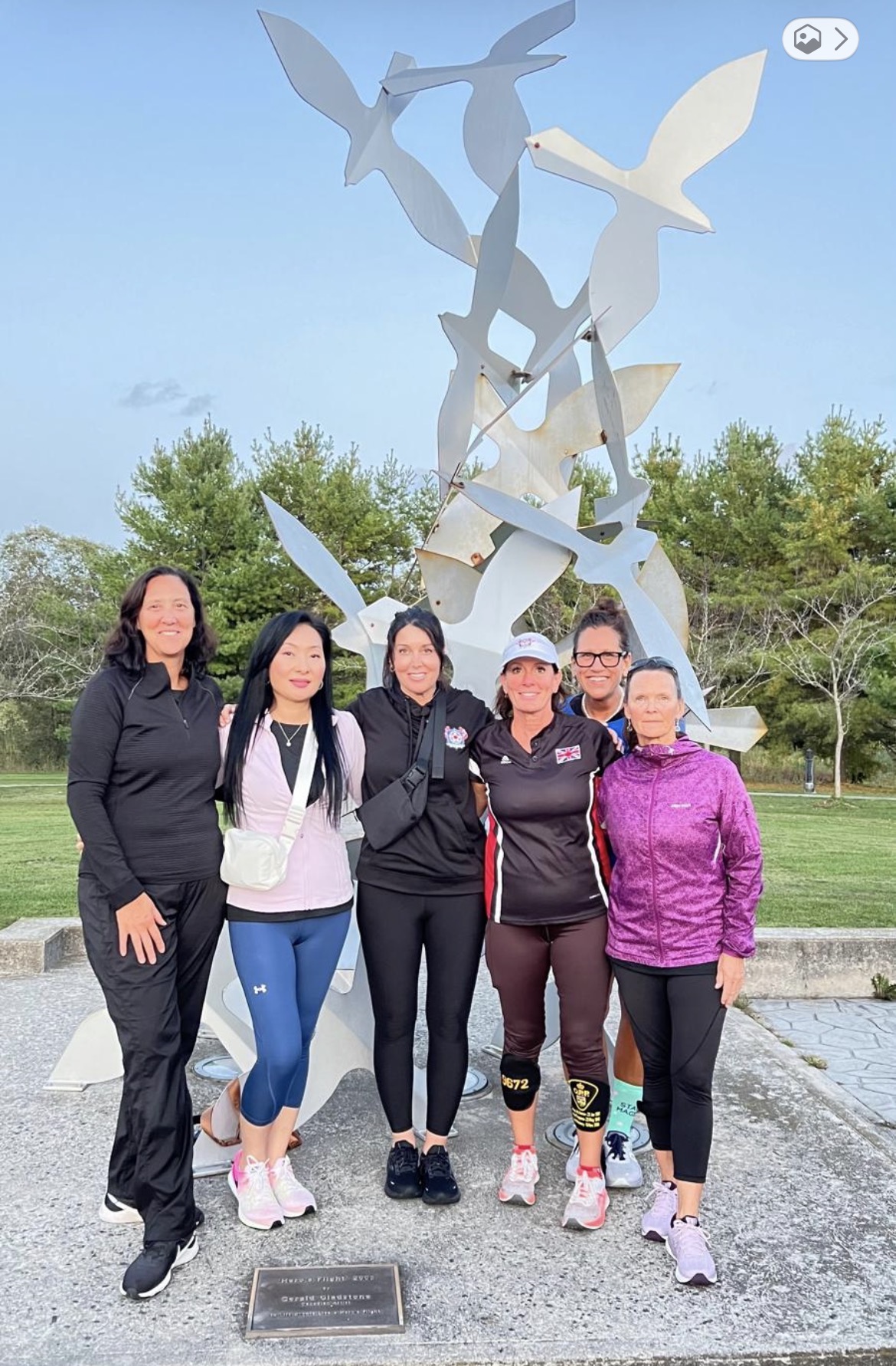 SOLE Members at the Chris Garrett Memorial Park
