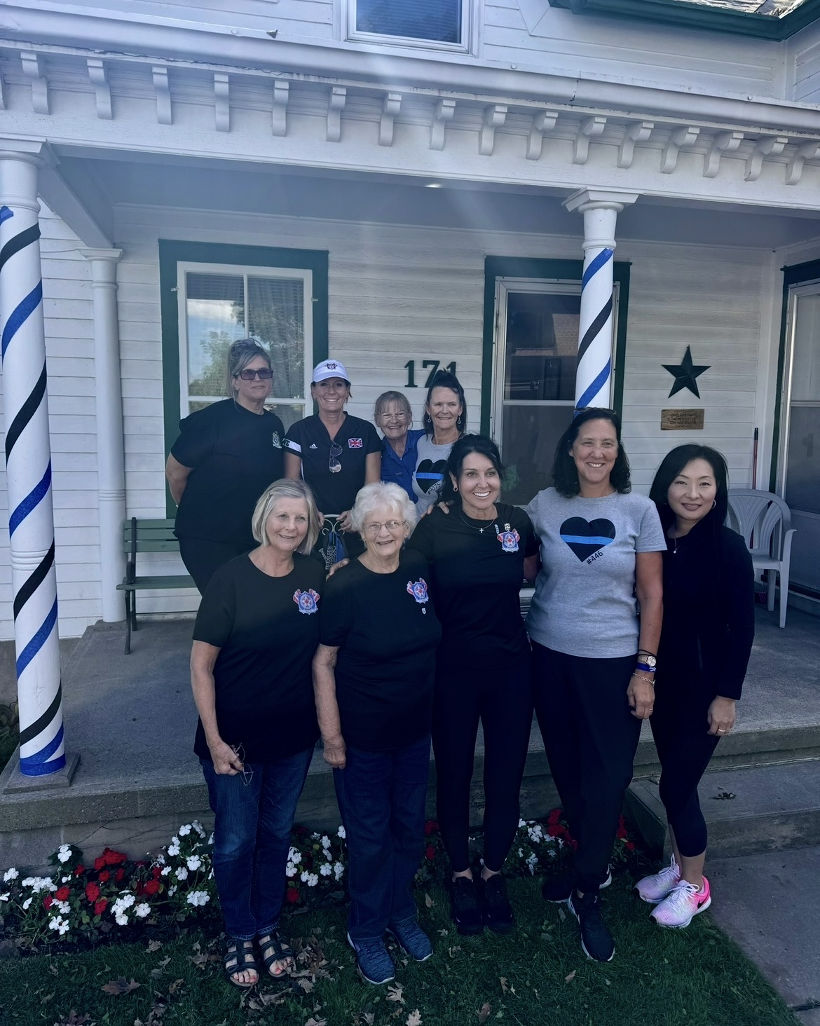 SOLE Members with the Mother of Chris Garrett