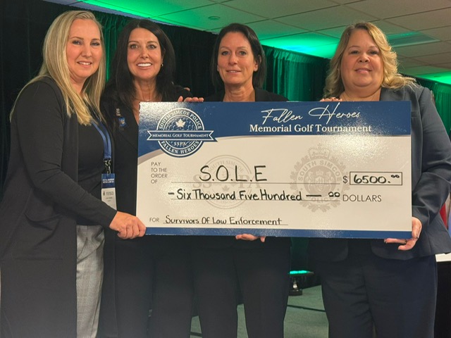 South Simcoe Police Donation to SOLE